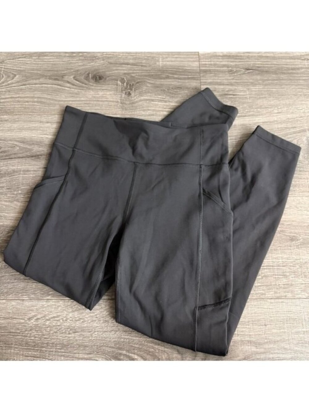 Lululemon Invigorate High-Rise Tight Crop 25" Dark Grey Women Size 8